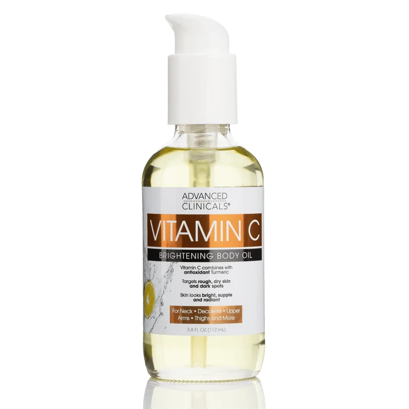 Advanced Clinicals Vitamin C Brightening Body Oil 112Ml