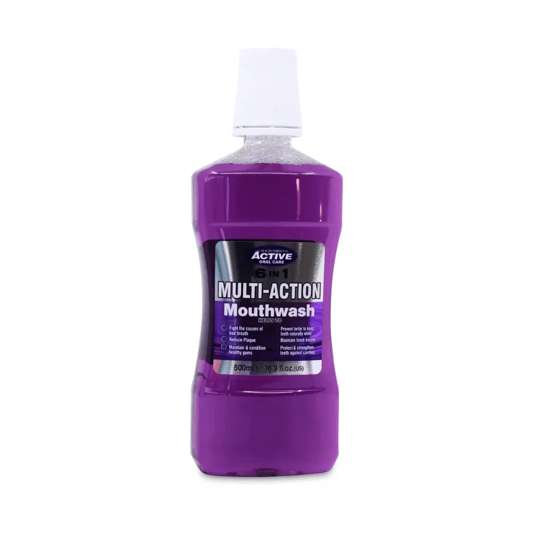 Beauty Formulas 6 in 1 Multi - Action Mouthwash 500ml